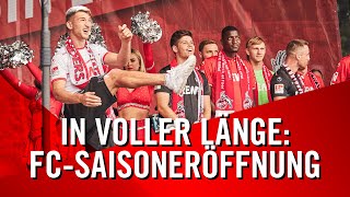 360GradLIVESTREAM  Saisoneröffnung des 1 FC KÖLN [upl. by Bates]