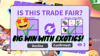 OMG 🤯 THEY GAVE ELEPHANT amp EXOTIC ADDS OF NEON LEMUR amp PUFFIN 😍 MASSIVE WIN 😎 Adopt Me  Roblox [upl. by Pickering]