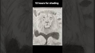 Lion 🦁😎art lion viral trending shortsfeed shorts [upl. by Lyrehc614]