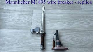 Mannlicher M1895 wire breaker  replica [upl. by Acinomal]