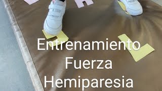 Hemiparesia ejercicios fortalecimiento [upl. by Diskin609]