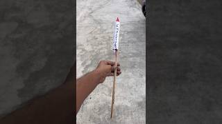 I made ROCKET🚀 at HOME experiment diycrackerstesting shorts viralvideo funny india trending [upl. by Enilram441]