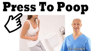 PRESS TO POOPRelease Your Bowels Master Points for Constipation Relief  Dr Alan Mandell DC [upl. by Ocin]