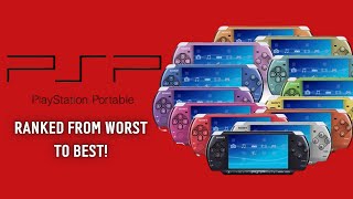 PSP Consoles Ranked From Worst To Best [upl. by Gorman]