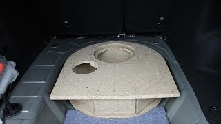 Subwoofer in der ReserveradMulde meines MCV 2 [upl. by Eugnimod]