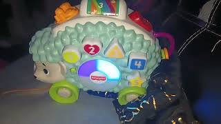 2019 Fisher Price Linkimals Happy Shapes Hedgehog Review [upl. by Teague]