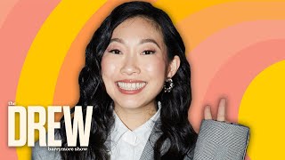 Awkwafina Reveals What its Like Working with Jack Black  The Drew Barrymore Show [upl. by Zosi]