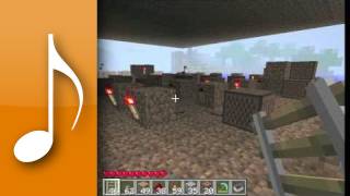 Minecraft Note Blocks  Doom Theme E1M1 HD [upl. by Ettena]