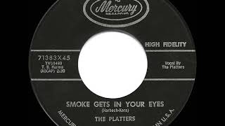 1959 HITS ARCHIVE Smoke Gets In Your Eyes  Platters a 1 record [upl. by Seagrave576]