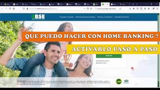 Que puedo hacer con Home Banking y como activarlo paso a paso [upl. by Ettedo]