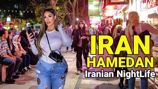 IRANIAN Nightlife In a Beautiful City In IRAN 🇮🇷 Travel To Hamedan  IRAN Vlog ایران [upl. by Drol]