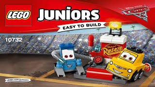 LEGO instructions  Juniors  Cars 3  10732  Guido and Luigis Pit Stop [upl. by Lever]