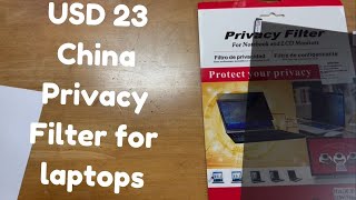 4K unboxing Privacy Filter for laptops Shot on IPhone 16 Pro [upl. by Ramar]