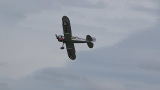 Shuttleworth Festival of Flight 2024 Gloster Gladiator [upl. by Eissert]