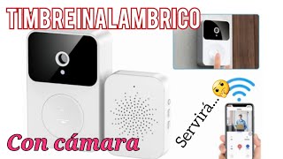 Timbre inalambrico  Unboxing y Review Valdrá la pena✅️✅️✅️✅️ [upl. by Llenet329]