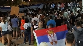 Blokada železnicke stanice Beograd [upl. by Victorine698]