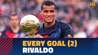 BARÇA GOALS  Rivaldo 19992002 [upl. by Iohk41]