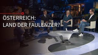 Talk im Hangar7 Österreich  Land der Faulenzer  Kurzfassung [upl. by Eanej821]