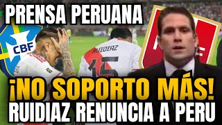 ¡MUY FUERTE PRENSA PERUANA MUY FUSTRADOS TRAS LA DERROTA PERU VS BRASIL 01 ¡ERES EL CULPABLE [upl. by Lucine]