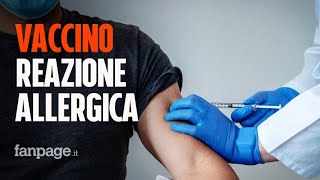 Vaccino anti COVID di Pfizer grave reazione allergica ecco cosa è successo [upl. by Adnahcir426]