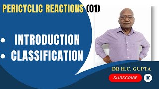 Pericyclic reactions Introduction amp Classification01 I Organic chemistry I Dr H C Gupta I CSIRNET [upl. by Geoff]