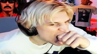 xQc RAGE QUITS Mario Kart After Stream Snipers WRECK HIM [upl. by Arbuckle]