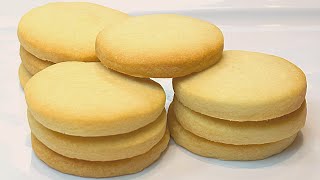 3 Ingredient Shortbread Cookies  Easy and Delicious Shortbread Cookies [upl. by Farro900]