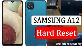 Samsung Galaxy A12 Hard Reset [upl. by Mullen650]