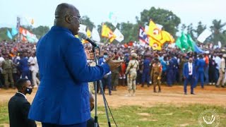 Urgent 🔥 Changement de la Constitution Le Discours du Chef de lÉtat Félix TSHISEKEDI à KISANGANI [upl. by Mamie]