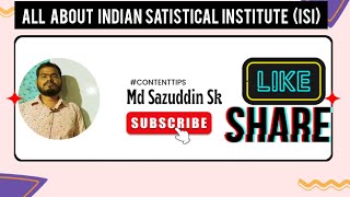 All About INDIAN STASTICAL INSTITUTE ISI Exam Information [upl. by Noraf434]