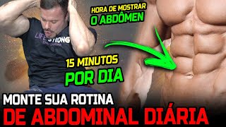 ABDOMINAIS EM CASA  APENAS 15 MINUTOS POR DIA [upl. by Satterlee355]