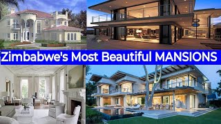 Top 5 most Beautiful MANSIONS in Zimbabwe  Celebrity Houses  Billionaire Lifestyle [upl. by Germayne]