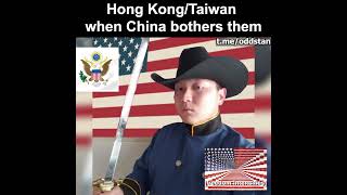 Hong KongTaiwan when China bothers them history memes [upl. by Kirenoj]