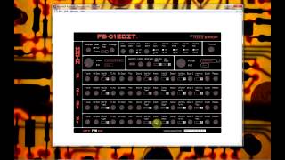 Yamaha FB01 Editor for Windows [upl. by Grussing]