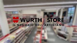 Benvenuti al Würth Store il negozio dellartigiano [upl. by Nairahcaz]