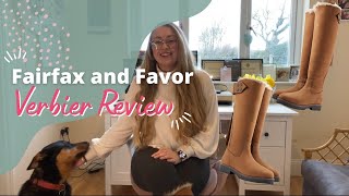 Fairfax and Favor Verbier Boots Review [upl. by Ellynn]