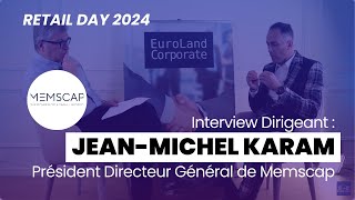 RETAIL DAY 2024 Linterview de JeanMichel KARAM Président Directeur Général de Memscap [upl. by Lladnew]