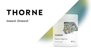 Magnesium Bisglycinate Supplement  Thorne® [upl. by Romelle]