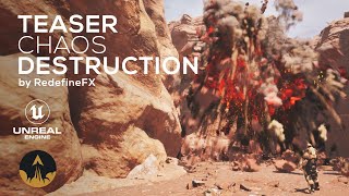 Chaos Destruction by RedefineFX  RealTime VFX Course in Unreal Engine 53  Teaser Trailer [upl. by Scheers187]