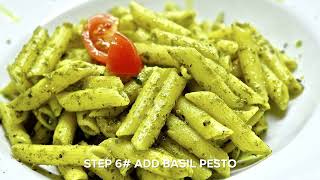 Healthy Pesto Pasta Salad  Easy Homemade Recipe [upl. by Thury]