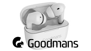 Goodmans True Wireless Earphones Pro Review BampM Exclusive [upl. by Mccomb]