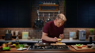 Gordon Ramsay Makes the Perfect Burger  Cooking With Gordon  HexClad [upl. by Eilrak]