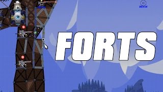 FORTS MULTIPLAYER 2V2  Amazing Comeback Battle [upl. by Ethelind]