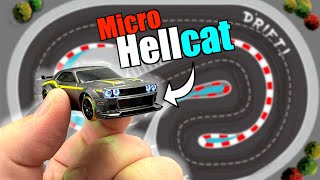 Drifting the Worlds SMALLEST Fully Functional Hellcat [upl. by Tengler]