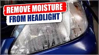 How to Remove Moisture from Headlights [upl. by Demmahom]