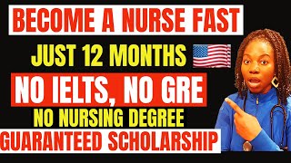 Become a registered nurse in the United States in 12 months  No Nursing degree  Accelerated BSN [upl. by Adne]