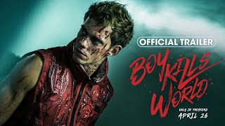 Boy Kills World 2024 Official Trailer  Bill Skarsgård Jessica Rothe [upl. by Tyika296]