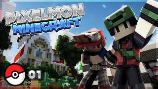 PIXELMON FR S4 1  LE DEPART  Série multi  MOD Pokemon Minecraft Français [upl. by Happ436]