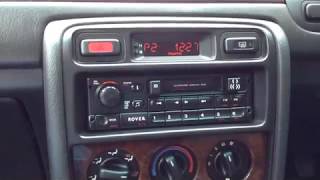 Philips rover R770 radio how to enter the security code and how to use [upl. by Woodson]