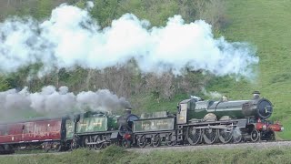 The West Somerset Railway  Spring Steam Spectacular 2023 [upl. by Erasme]